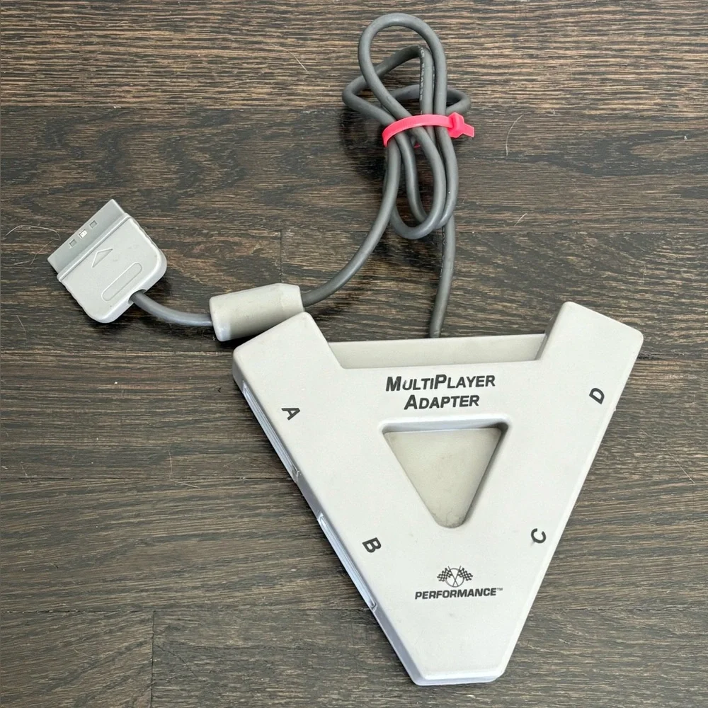 Performance PlayStation 1 PS1 4 Player Adapter Multitap SCPH-1070 Untested
